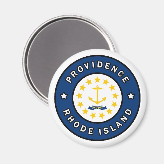 Providence Rhode Island Magneet (Voorkant / Achterkant)