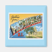 Providence, Rhode Island Magnet (Voorkant)
