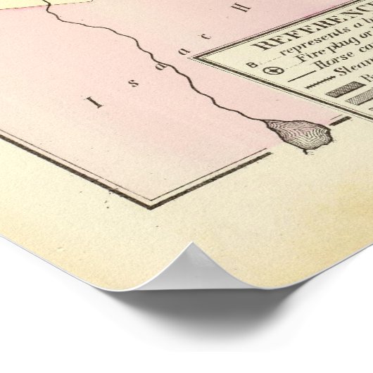 Providence Rhode Island Map Poster (Hoek)