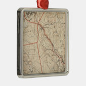 Providence, Rhode Island Metalen Ornament (Rechts)