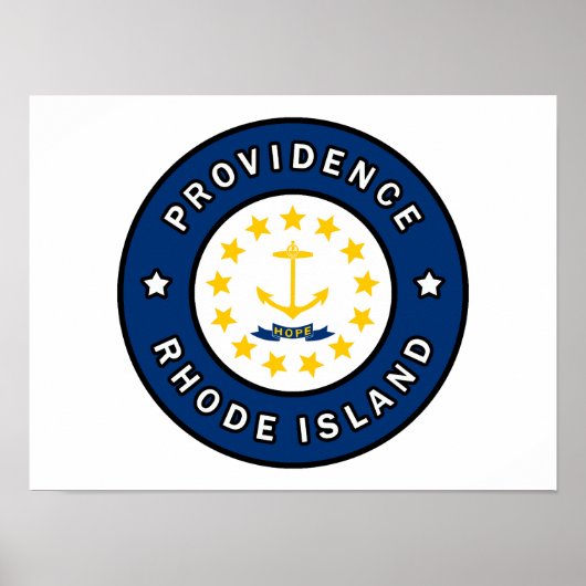 Providence Rhode Island Poster (Voorkant)