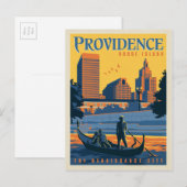 Providence, Rhode Island | Renaissance City Briefkaart (Voorkant / Achterkant)