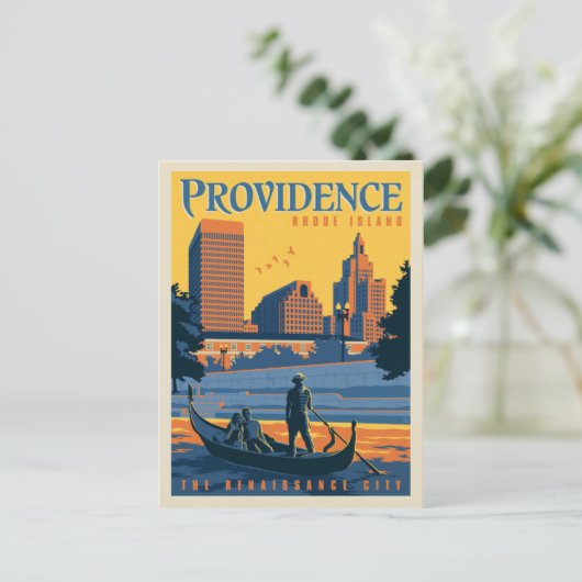 Providence, Rhode Island | Renaissance City Briefkaart (Staand voorkant)