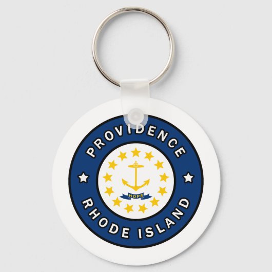 Providence Rhode Island Sleutelhanger (Voorkant)