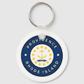 Providence Rhode Island Sleutelhanger (Achterkant)