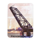 Providence, Rhode Island "Stuck-Up Bridge" Magneet (Verticaal)