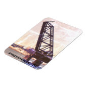 Providence, Rhode Island "Stuck-Up Bridge" Magneet (Linkerzijde)