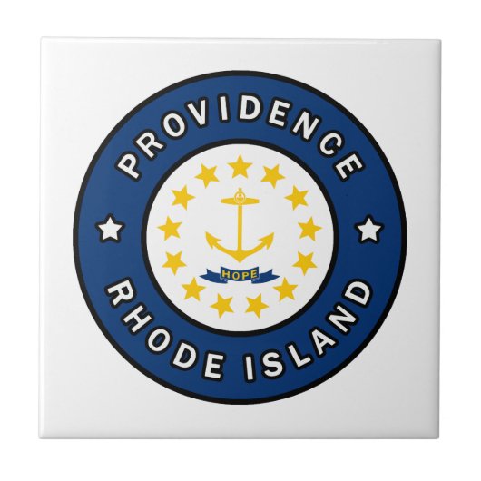 Providence Rhode Island Tegeltje (Voorkant)