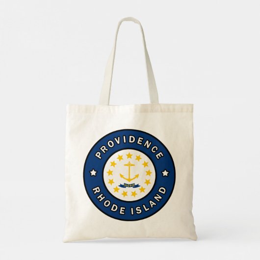 Providence Rhode Island Tote Bag (Achterkant)