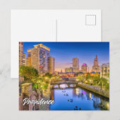 Providence, Rhode Island, Verenigde Staten Briefkaart (Voorkant / Achterkant)