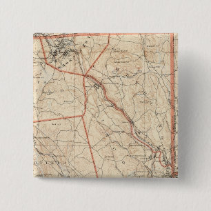 Providence, Rhode Island Vierkante Button 5,1 Cm