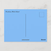 Providence Rhode Island Waterfront Briefkaart (Achterkant)