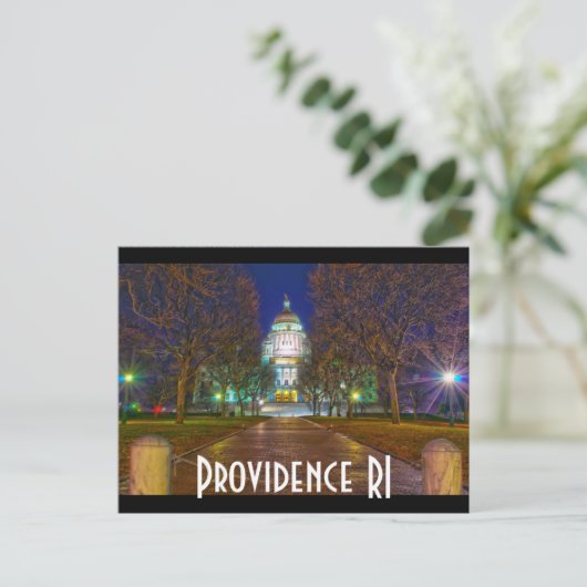 Providence RI Briefkaart (Staand voorkant)