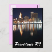 Providence RI Briefkaart (Voorkant / Achterkant)