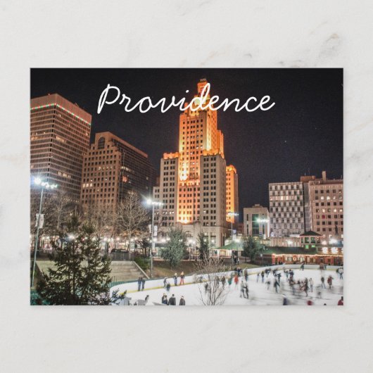 Providence RI Briefkaart (Voorkant)