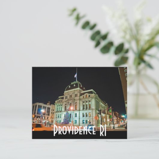 Providence RI Briefkaart (Staand voorkant)