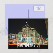 Providence RI Briefkaart (Voorkant / Achterkant)