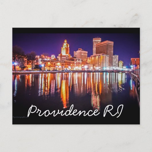 Providence RI Briefkaart (Voorkant)