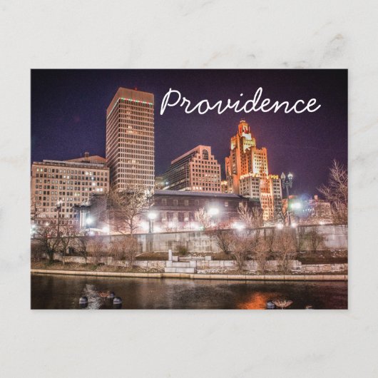 Providence RI Briefkaart (Voorkant)