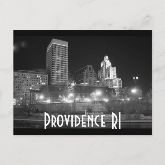 Providence RI Briefkaart (Voorkant)