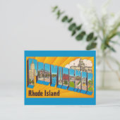 Providence RI Groet Ansichtkaart Briefkaart (Staand voorkant)