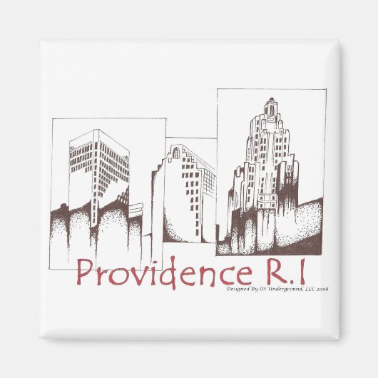 Providence RI Magnet (Voorkant)