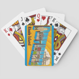 Providence RI Postcard Playing Cards Pokerkaarten