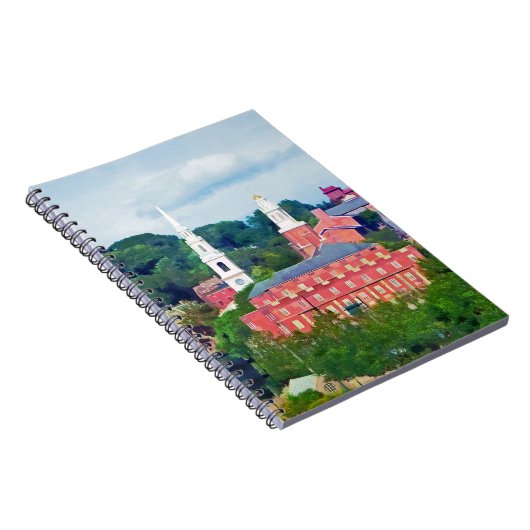 Providence RI Skyline II Notitieboek (Rechterzijde)