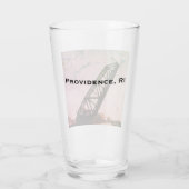 Providence, RI 'Stuck-Up Bridge' Glas (Achterkant)