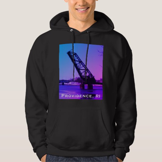 Providence, RI 'Stuck-Up Bridge' Hoodie (Voorkant)