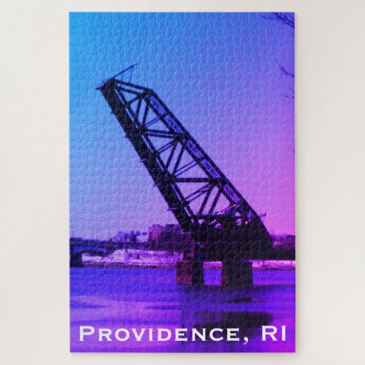 Providence, RI 'Stuck-Up Bridge' Legpuzzel (Verticaal)