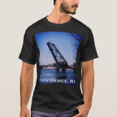 Providence, RI 'Stuck-Up Bridge' T-shirt (Voorkant)