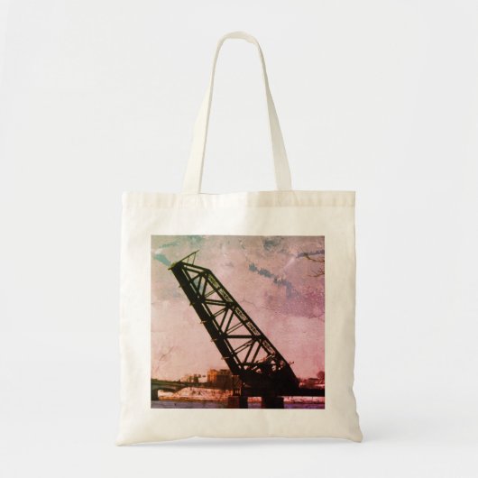 Providence, RI 'Stuck-Up Bridge' Tote Bag (Voorkant)
