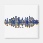 Providence Skyline Magneet (Voorkant)