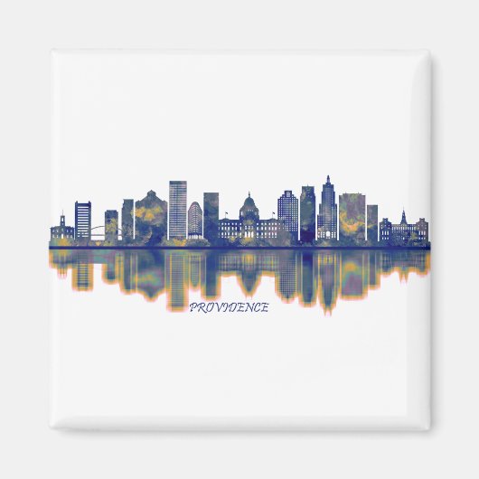 Providence Skyline Magneet (Voorkant)