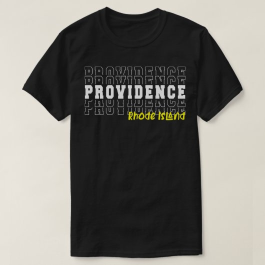 Providence stad Rhode Island Providence RI T-shirt (Design voorkant)
