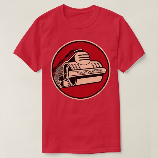 Providence Steamrollers 1 T-shirt (Design voorkant)