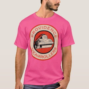 Providence Steamrollers Retro Defunct Fan Art T-shirt