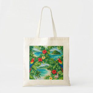 Providencia-eiland Colombia Tropische Papegaai Tote Bag