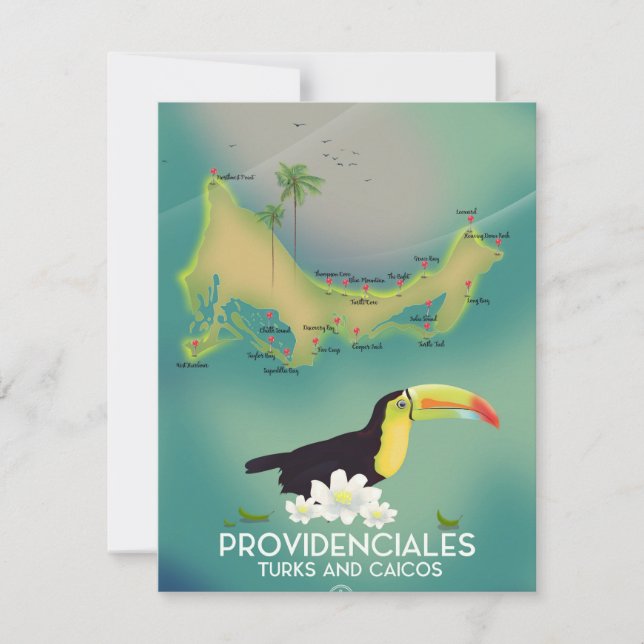 Providenciales Turks en Caicos (Voorkant)