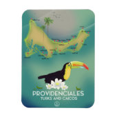 Providenciales Turks en Caicos Magneet (Verticaal)