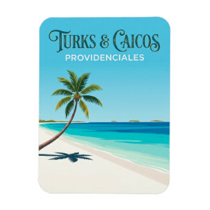 Providenciales Turks- en Caicoseilanden Magneet