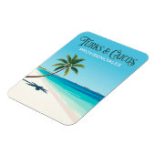 Providenciales Turks- en Caicoseilanden Magneet (Linkerzijde)