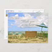"PROVIDENCIALES / (WEDDEN DAT JE HIER WAS)" BRIEFKAART (Voorkant / Achterkant)