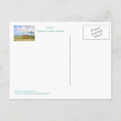 "PROVIDENCIALES / (WEDDEN DAT JE HIER WAS)" BRIEFKAART (Achterkant)