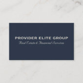 Provider Elite-groep Visitekaartje (Voorkant)