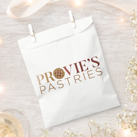 Provie's Pastries Logo Favoriete Bag Bedankzakje (Geknipt)