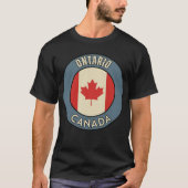 Province of Ontario Canada T-shirt (Voorkant)