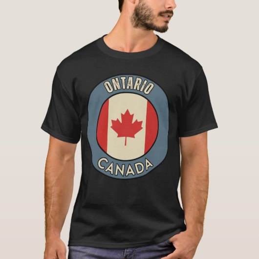 Province of Ontario Canada T-shirt (Voorkant)