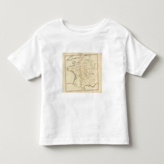 Provinces, Frankrijk Kinder Shirts (Voorkant)